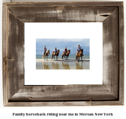 family horseback riding near me in Moreau, New York